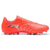 Botas de fútbol puma future 9 play mg rojo hombre