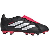 Botas de fútbol adidas predator club ft fg/mg infantil negro/rojo