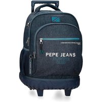 Maleta trolley pepe jeans abs 55cm.c/exp. 4r. pjl highlight rosa