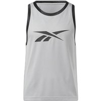 T-shirt de Basket-ball Reebok Basketball Mesh Homme Gris