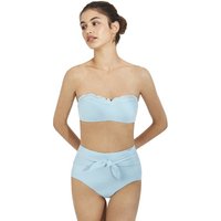 Haut bikini Ysabel Mora Bandeau Rayures Coupe B
