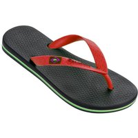 Tongs Ipanema Clas Brasil II Noir/Rouge