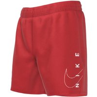 Maillot de bain Nike 4" Volley Enfant Rouge
