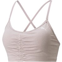 Sujetador sportif Puma Low Impact Studio Foundation W Gray