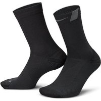 Chaussettes de Running Nike U Nk Fast Lwt Crew 1Pr - 200 Noir/Gris