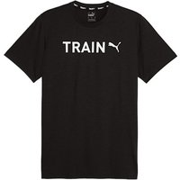 T-shirt de Fitness Puma MEN'S GRAPHIC Noir Homme