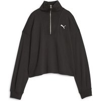 Sweatshirt Puma Her High-Neck Hz Femme Noir