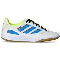 Chaussures Futsal adidas Super Sala III Enfant - Noir/Bleu/Jaune