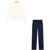 Survêtement Champion Femme fermeture éclair intégrale, blanc/bleu