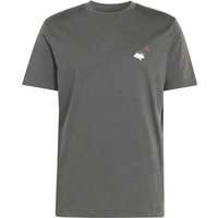 Camiseta adidas cheesecake hombre gris