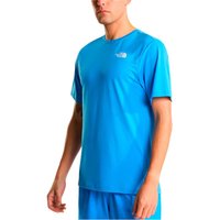 Camiseta de montaña the north face 24/7 s/s reg hombre azul