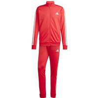 Chandal adidas 3 bandas tr tt ts hombre granate/blanco