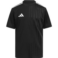 Camiseta de fútbol adidas campeon25 jsy infantil negro/blanco