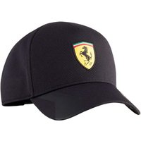 Gorra puma ferrari bb , black, hombre