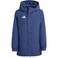 Chaqueta de fútbol adidas entrada26 stad infantil azul/blanco