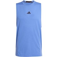 Camiseta tirantes de fitness adidas d4t tank hombre ray azul