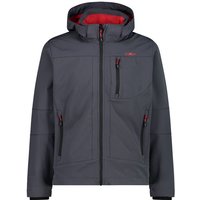 Veste à capuche softshell chinée CMP Homme