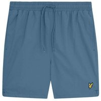 Maillot de bain Homme uni Lyle & Scott V1 bleu
