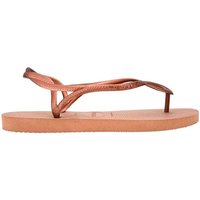 Sandales Havaianas Luna Homme couleur or rose
