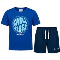 Ensemble bleu Champion Enfant