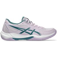 Chaussures Volley-ball Asics Gel Rocket 12 Femme - Dahlia/Bleu sarcelle brumeux