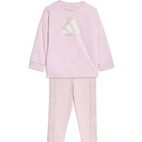Set adidas 3 bandes Enfant rose clair/multicolore/blanc