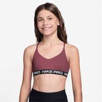 Soutien-gorge de Fitness Nike Pro Indy Fille Brassiere de sport rouge