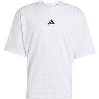 T-shirt Fitness oversize adidas Homme blanc