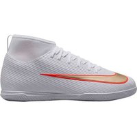 Chaussures Futsal Haut Nike Superfly 11 Club Jr blanches
