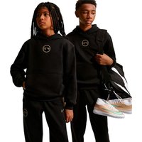 Sweat Football en polaire Nike Kylian Mbappé Club Enfant noir