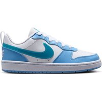 Chaussures blanches basses Nike Court Borough Enfant