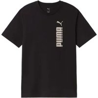 T-shirt graphique Puma Ess Big, noir - Taille Homme