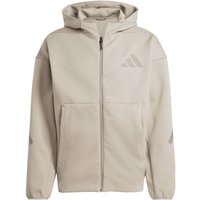 adidas ZNE Fz Sweat beige Homme