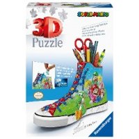 Ravensburger 3D Puzzle Sneaker Super Mario 11267 - praktischer Stiftehalter im Super Mario  - 108 Teile - ab 8 Jahren Ravensburger 3D Puzzle Sneaker Super Mario 11267 - praktischer Stiftehalter im Super Mario  - 108 Teile - ab 8 Jahren