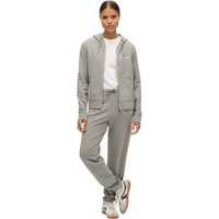 Einfarbiger Damen Hoodie mit Reißverschluss Superdry Einfarbiger Damen Hoodie mit Reißverschluss Superdry