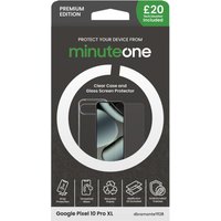 Google Pixel 10 Pro XL Minute One Premium Clear Case and Screen Protector Buy Now