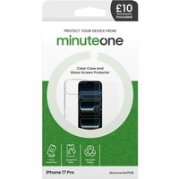 iPhone 17 Pro Minute One Clear Case and Glass Screen Protector Buy Now