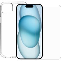 iPhone 15 Plus Minute One Premium Clear Case and Glass Screen Protector Buy Now