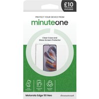 Motorola Edge 50 Neo Minute One Clear Case And Glass Screen Protector Buy Now