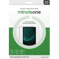 Samsung Tab S9 FE 5G Minute One Clear Case and Glass Screen Protector Buy Now