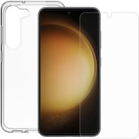 Samsung Galaxy GS23 Minute One Premium Clear Case and Glass Screen Protector Buy Now