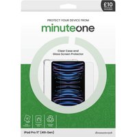 Apple iPad Pro 11 inch 4th Gen Minute One Clear Case and Glass Screen Protector Buy Now