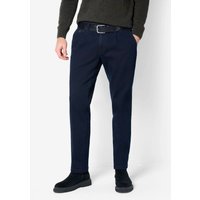 Eurex by Brax Herren Bundfaltenhose Style FRED, denim dunkelblau, Gr. 110