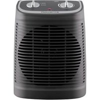 Des fonctions pratiques toute l'annéeLe radiateur soufflant ROWENTA fait office de chauffage d'appoint dans n'importe quelle pièce de votre logement. De la chambre au salon, en passant par le bureau ou la salle de bains, il trouve aisément sa place. Vous avez le choix entre 2 réglages : le mode silence éco, pensé pour les longues heures de chauffage, et le mode max, pour un chauffage rapide. Sa puissance ne dépasse pas les 2400 W. Ce radiateur soufflantintègre également une fonction de ventilation froide. Vous pourrez donc vous en servir pour rafraîchir votre intérieur et renouveler l'air dans une petite pièce en été.Un design compact et moderneGrâce à sa poignée intégrée, ce radiateur soufflant noirest facile à transporter. Il pèse à peine 7,90 kg. Vous pourrez ainsi le déplacer d'une pièce à l'autre en fonction de vos besoins. Le design compact de ce radiateur soufflant de dimensions L. 31 x H. 22 x P. 15 cmsimplifie son rangement.