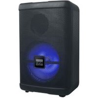 Enceinte sono NEW ONE PBX50 Bluetooth® 50W NoirUn son puissantD'une puissance de 50 W, cette enceinte sono NEW ONE est le périphérique idéal pour amplifier le son d'un téléphone, d'une tablette ou d'un ordinateur portable, sans utiliser de câble. Elle intègre la fonctionnalité Bluetooth et comporte un port USB pour y raccorder vos équipements audio. Vous disposez également d'un port pour brancher un micro et d'un lecteur de carte mémoire Micro SD (TF). Pratique, cette enceintesono de 366 mm de hauteur peut être disposée à l'emplacement de votre choix. Vous pouvez la piloter avec le panneau de commandes intégré. D'entretien aisé, cette enceintese nettoie à l'aide d'un chiffon sec.Un profil discret et compactDiscrète et compacte, cette enceinte sono noires'intègrera facilement parmi vos équipements électroniques. Vous apprécierez ses effets lumineux projetés au rythme de la musique, parfaits pour créer une ambiance festive. Et pour ne plus manquer aucune émission, vous pourrez vous connecter à tout moment à votre station FM préférée.