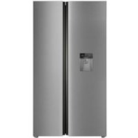 Réfrigérateur américain SIGNATURE SRUS5002XAQUA 503L InoxDes rangements multiplesPensé pour les grandes familles, ce réfrigérateur SIGNATUREséduit par ses multiples zones de rangement. Il présente un niveau sonore de seulement 41 dB, ce qui lui permet de rester discret dans votre espace cuisine. Le volume total de 503 L de ce réfrigérateur américain se divise en différentes parties réfrigérantes. Celles-ci sont bien organisées, avec des clayettes, des balconnets de porte et des bacs fraîcheur. Le compartiment congélateur de 181 L est très pratique pour gérer les provisions pour la semaine, ou plus longtemps. Pour encore plus de confort, un distributeur d'eau est installé sur la façade de ce réfrigérateur à pose libre. L'éclairage intégré facilite la visualisation des aliments conservés.Fonctionnel et élégantAlliant praticité et esthétique, ce réfrigérateur de dimensions L. 92 x H. 176,8 x P. 63 cmcomporte 2 grandes portes. Leur sens d'ouverture opposé facilite le rangement des courses et le passage des aliments du réfrigérateur au congélateur. Élégant, ce réfrigérateur inox trouvera aisément sa place dans votre cuisine.Des caractéristiques pratiquesCe réfrigérateur 2 portes de classe climatiqueSN-ST-T a été conçu pour être utilisé à une température ambiante comprise entre10°C et43°C. Le congélateur affiche un pouvoir de congélation de 8 kg/24 h. Il dispose d'une autonomie de 5 heures en cas de coupure de courant. Au niveau de la consommation énergétique, ce réfrigérateur avec congélateuraffiche une dépense de 392 kWh/an en moyenne. Par mesure de précaution et pour éviter une surconsommation d'électricité, prenez soin de placer votre réfrigérateur à bonne distance des radiateurs, du ballon d'eau chaude et des sources de chaleur en général.