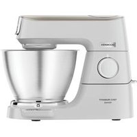 Robot pâtissier KENWOOD KVC65.001WH TitaniumUn robot puissant et polyvalentCupcakes, gâteaux marbrés, pâte à pain... le robot pâtissier KENWOOD KVC65.001WH Titaniumvous permet de réussir vos recettes préférées très facilement. Muni d'un bol en métal d'une contenance de 5 litres, il est assez robuste pour préparer une grande quantité de pâte en une seule fois. Ce robotvous sera livré avec un kit de pâtisserie entièrement en métal, comprenant trois ustensiles différents : un fouet, un pétrin et un batteur. Ce robot pâtissierdispose également d'une balance intégrée vous permettant de peser directement dans son bol des quantités allant de 1 g à 6 kg. Vous pouvez le compléter avec des accessoires comme un presse-agrumes ou une machine à pâte (non inclus).Un look personnalisableCe robot pâtissier blancpourra se fondre parfaitement dans votre cuisine grâce à sa coque interchangeable qui vous permet de choisir parmi 8 coloris tendance. Vous apprécierez ses lignes légèrement rétro qui rappellent les modèles emblématiques des années 60. Pratique, cet appareil est doté de pieds stables et d'ouvertures aisément accessibles.