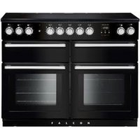 Piano de cuisson induction FALCON NEXSE110EIBL 110cm NoirUn piano induction très performantLe piano de cuisson FALCON NEXSE110EIBL a tout pour faire le bonheur de ceux qui aiment préparer de savoureux petits plats pour leurs amis ou leur famille. Ce piano de 110 cm de long possède une table de cuisson à induction composée de 5 foyers, dont une large zone centrale et une zone entièrement modulable. Vous disposez également de divers fours : multifonctions programmable, chaleur tournante et cuisson lente. Le gril séparé est muni d'un plateau coulissant et d'une grille permettant quatre hauteurs différentes. Ce piano de cuisson se nettoie tout simplement à l'éponge.Idéal pour une cuisine vintageAvec ses gros boutons ronds et ses finitions chromées, ce piano de cuisson noir est typique du design vintage. Il apporte beaucoup de charme à un espace et s'associe facilement avec d'autres appareils du même coloris. Ce modèle dispose d'un petit écran affichant l'heure ou le temps restant avant la fin d'une cuisson.