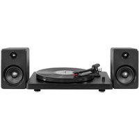 chaine micro VICTROLA ITUT420MBKEUUne chaîne vinylePour réécouter vos disques au format vinyle et profiter d'une belle qualité de son, adoptez cette chaîne VICTROLA.Intégrant la fonctionnalité Bluetooth et munie de 2 enceintes de 50 W, elle se connecte en quelques gestes à un téléphone ou une tablette. Elle peut alors s'utiliser comme un haut-parleur. Cet appareil dispose d'une prise USB permettant d'y brancher un support mémoire. Compatible avec les fichiers audio MP3, cette micro chaîneest idéale pour écouter votre musique préférée à tout moment de la journée. Présentant un encombrement minimum, cette chaine de dimensions L. 43,18 cm x H. 30,48 cm se pose simplement sur une étagère.Un design moderneAvec son design minimaliste et ses performances avancées, cette chaine micro de couleur noire vous séduira. Elle est adaptée aux vinyles de formats 33, 45 et 78 tours/minutes. Avec cette chaine au look moderne, réécoutez les meilleurs succès d'autrefois à l'occasion d'une soirée entre amis. Les canaux stéréo vous promettent une expérience musicale de qualité.