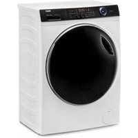 Une grande capacitéConçu pour les grandes familles, ce lave-linge hublot HAIER se caractérise par un tambour d'une capacité de 15 kg. Pratique, ce dernier dispose d'une structure en forme de coussinets, qui permet à votre linge de glisser délicatement sur sa surface pendant qu'il tourne. Le tissu ne s'accroche pas et ne s'abîme pas. Innovant, le tambour de ce lave-linge blanc est également équipé d'un système d'éclairage. Côté lavage, ce lave-linge hublotest doté de 14 programmes, dont le programme Refresh, qui permet de rafraichir, défroisser et désodoriser les vêtements en 20 min. L'essorage est tout aussi performant avec une vitesse maximale de 1400 trs/min.Un hublot XXLIdéal pour rendre la corvée de lavage des vêtements moins contraignante, ce lave-linge de 70,1 cm de long, 98,5 cm de hauteur et 63 cm de profondeur dispose d'une ouverture de hublot large et pratique, de 45 cm. Son coloris blanc et ses éléments noirs contrastants s'intègrent facilement dans les intérieurs modernes. 